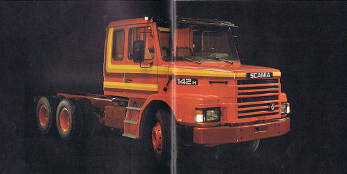 Lo Scania T 142H del 1980.